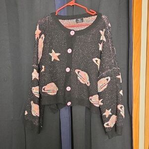 Dressed in LALA Need Some Space Cardigan